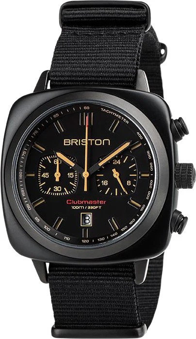 Briston Clubmaster Sport Black Matt Watch