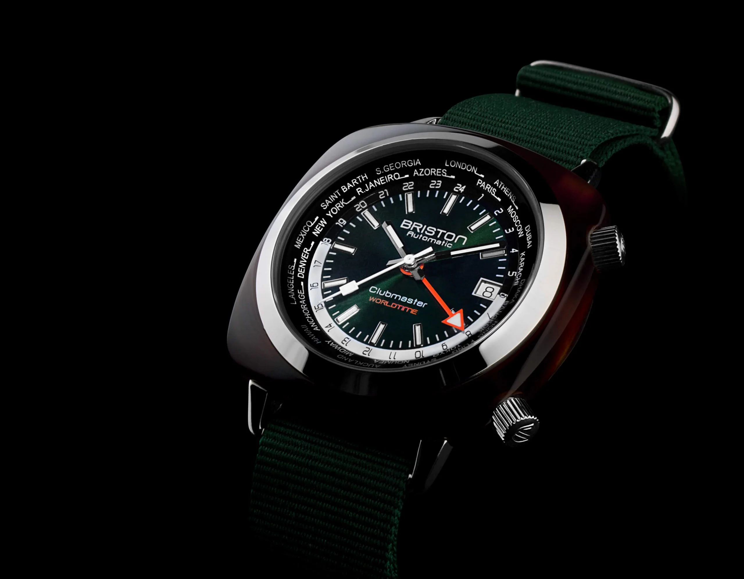 Briston Watch Clubmaster Traveler Worldtime GMT Limited Edition - Image 2