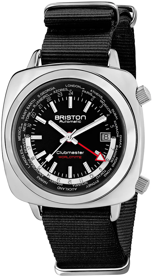 Briston Watch Clubmaster Traveler Worldtime GMT Limited Edition