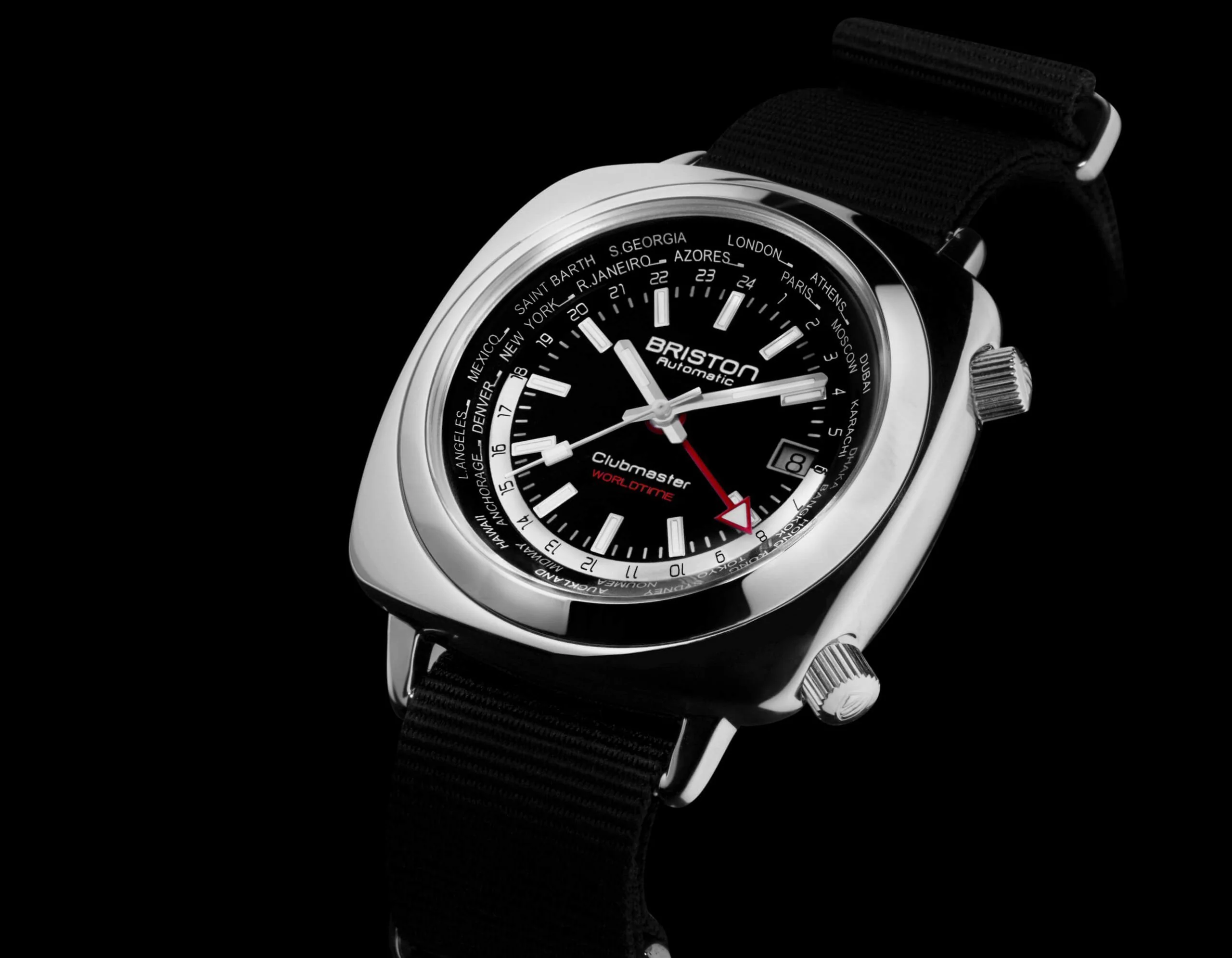 Briston Watch Clubmaster Traveler Worldtime GMT Limited Edition - Image 2