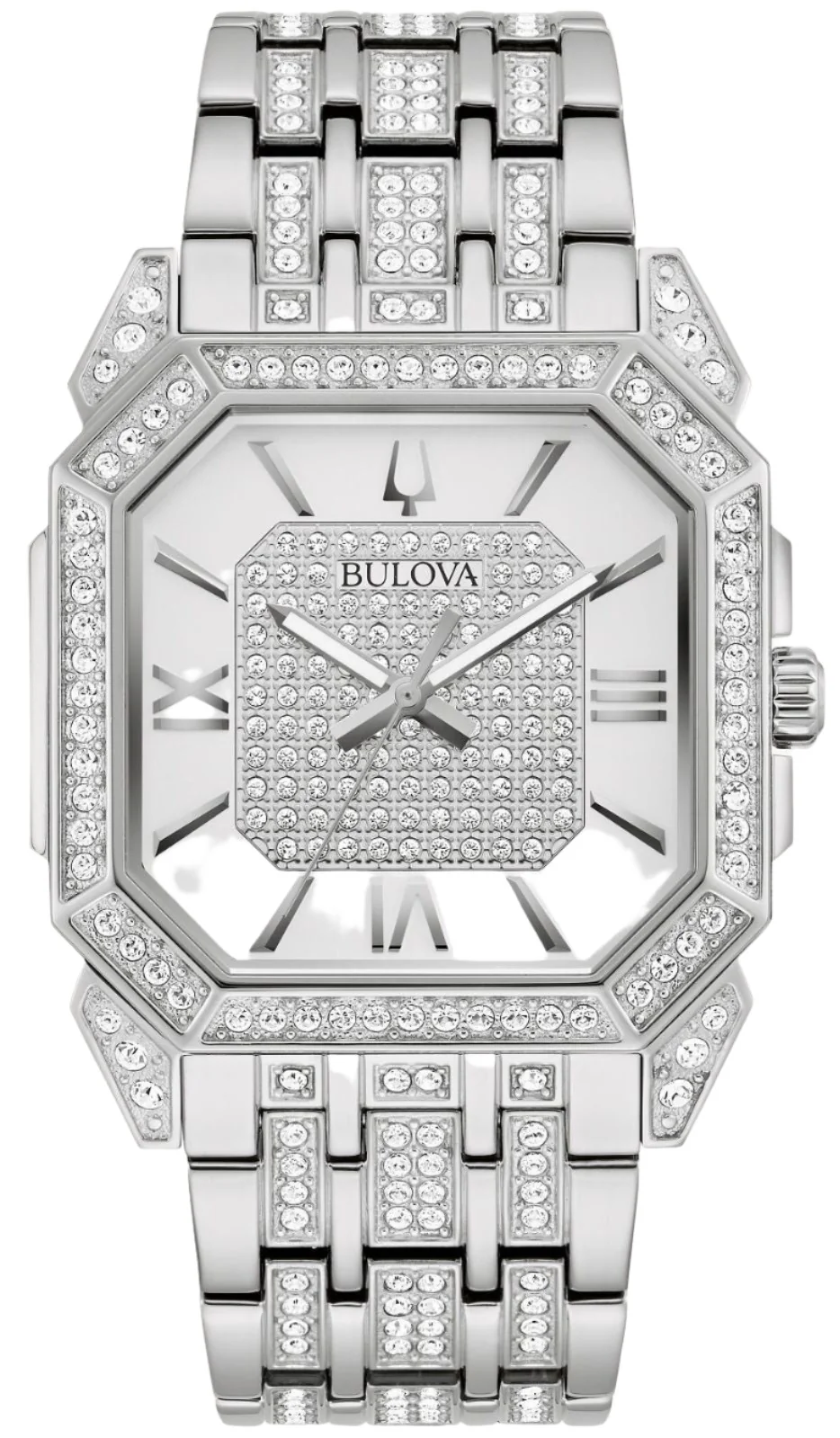 Bulova Crystal Octava Mens Watch