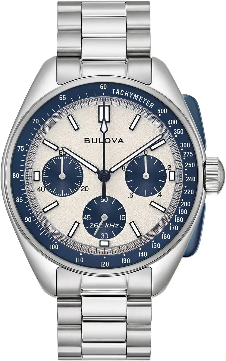 Bulova Lunar Pilot Chronograph Mens Watch - Image 2