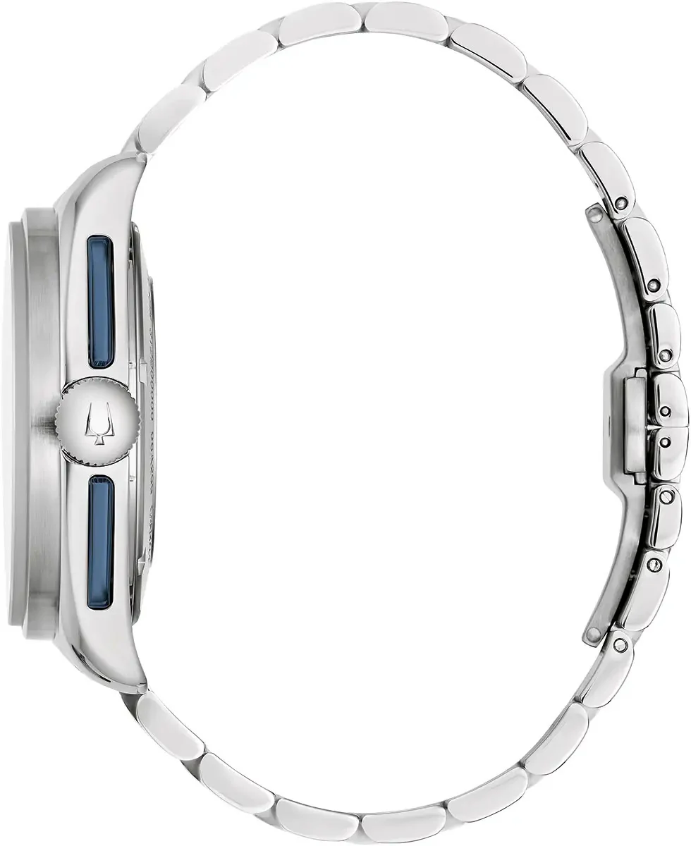 Bulova Lunar Pilot Chronograph Mens Watch - Image 4