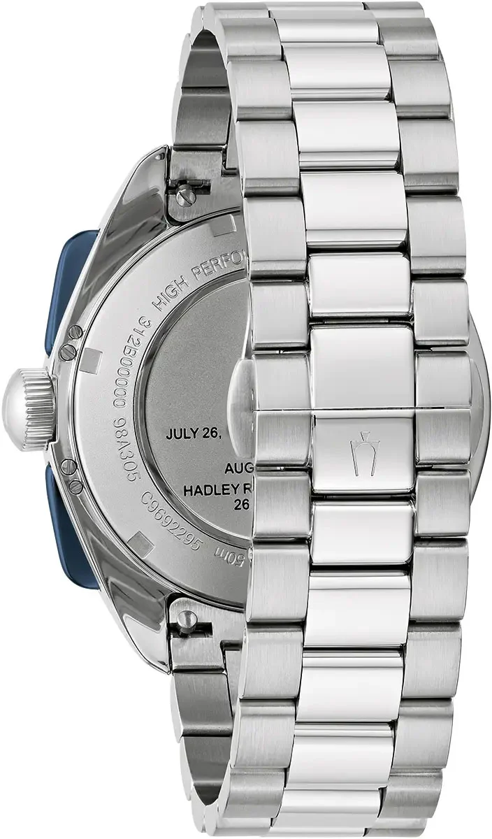 Bulova Lunar Pilot Chronograph Mens Watch - Image 5