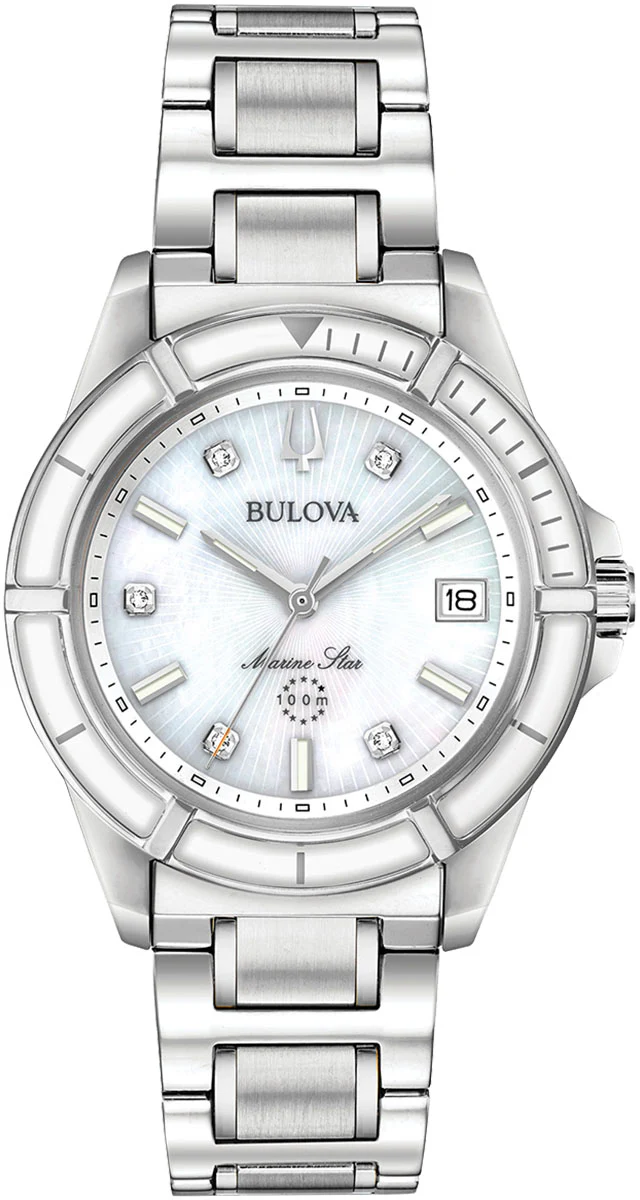 Bulova Watch Marine Star Ladies