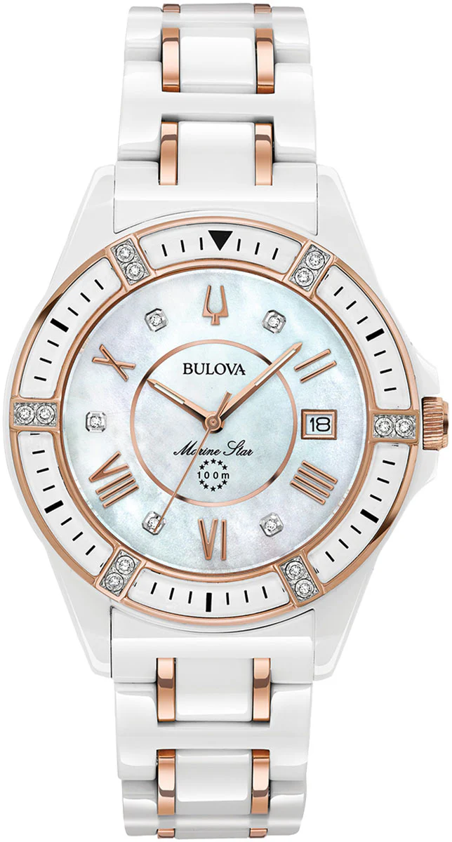 Bulova Watch Marine Star Ladies
