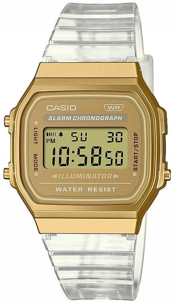 Casio A168 Vintage Transparent D
