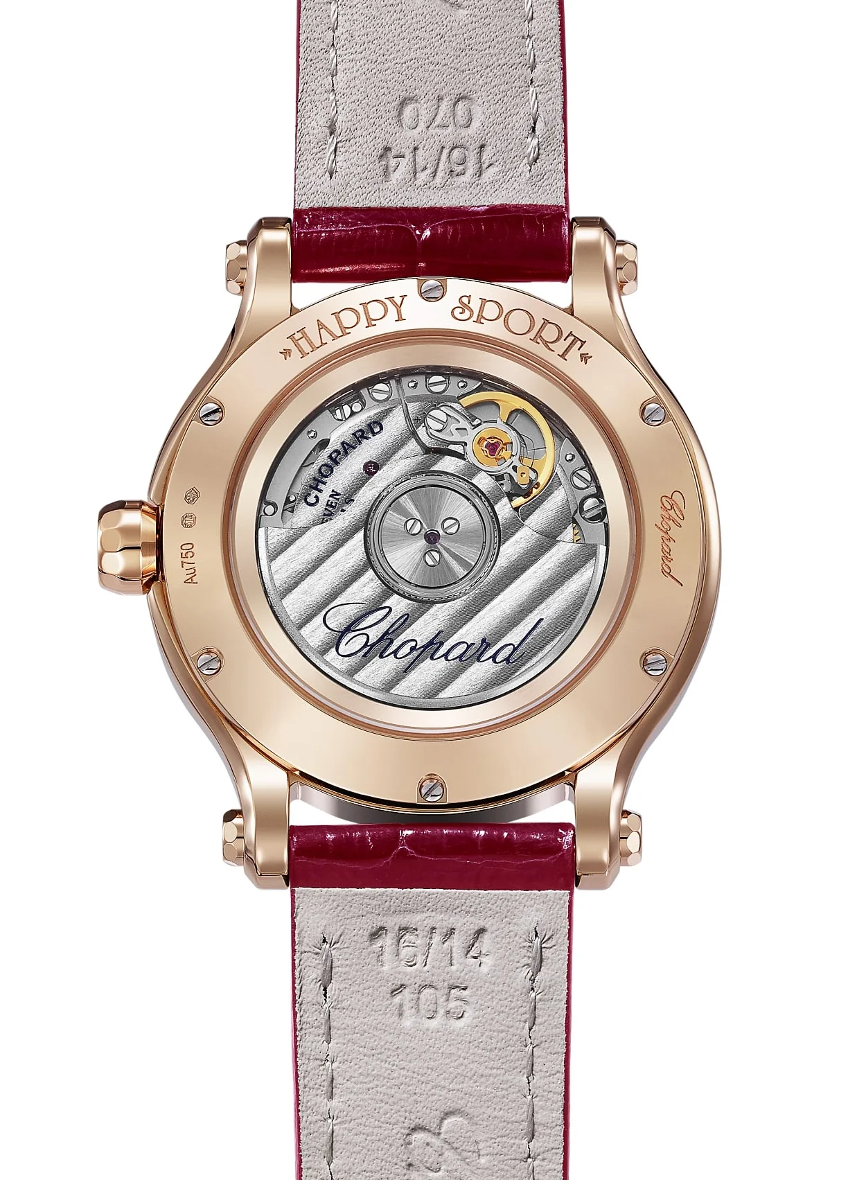 Chopard Happy Sport Rose Gold Watch - Image 2