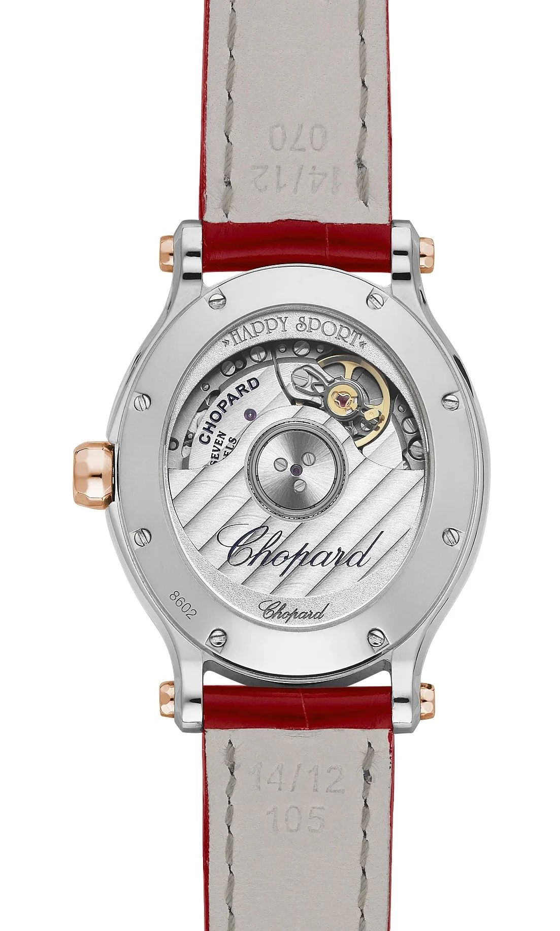 Chopard Happy Sport Rose Gold Watch - Image 2