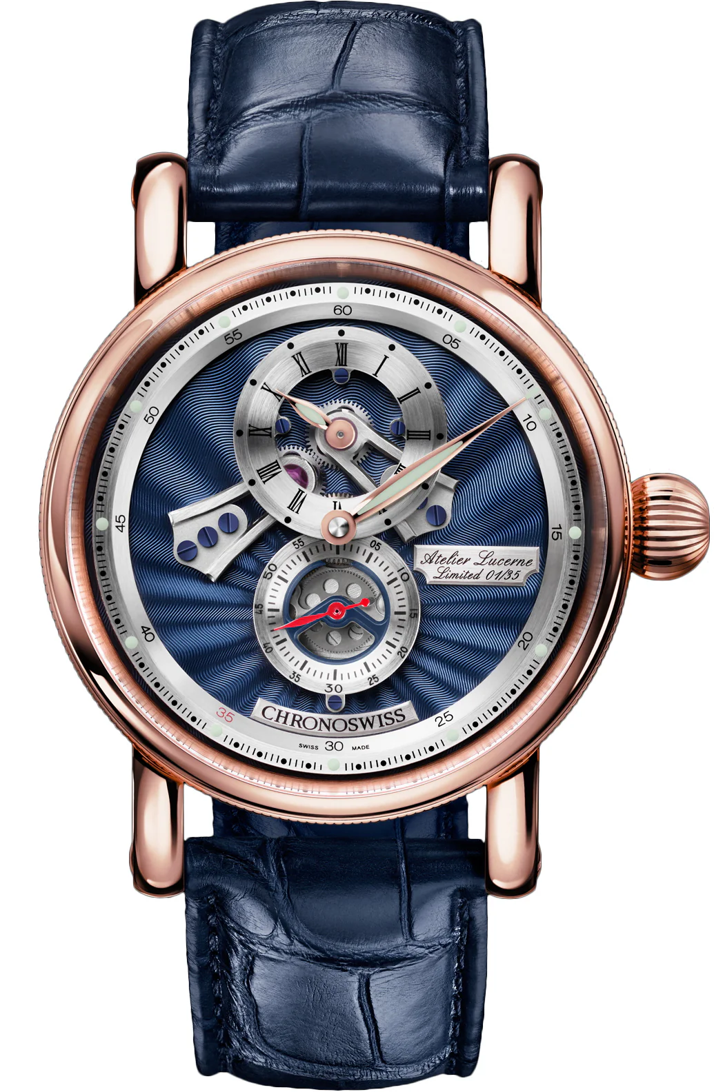 Chronoswiss Watch Flying Regulator Open Gear Limited Edition