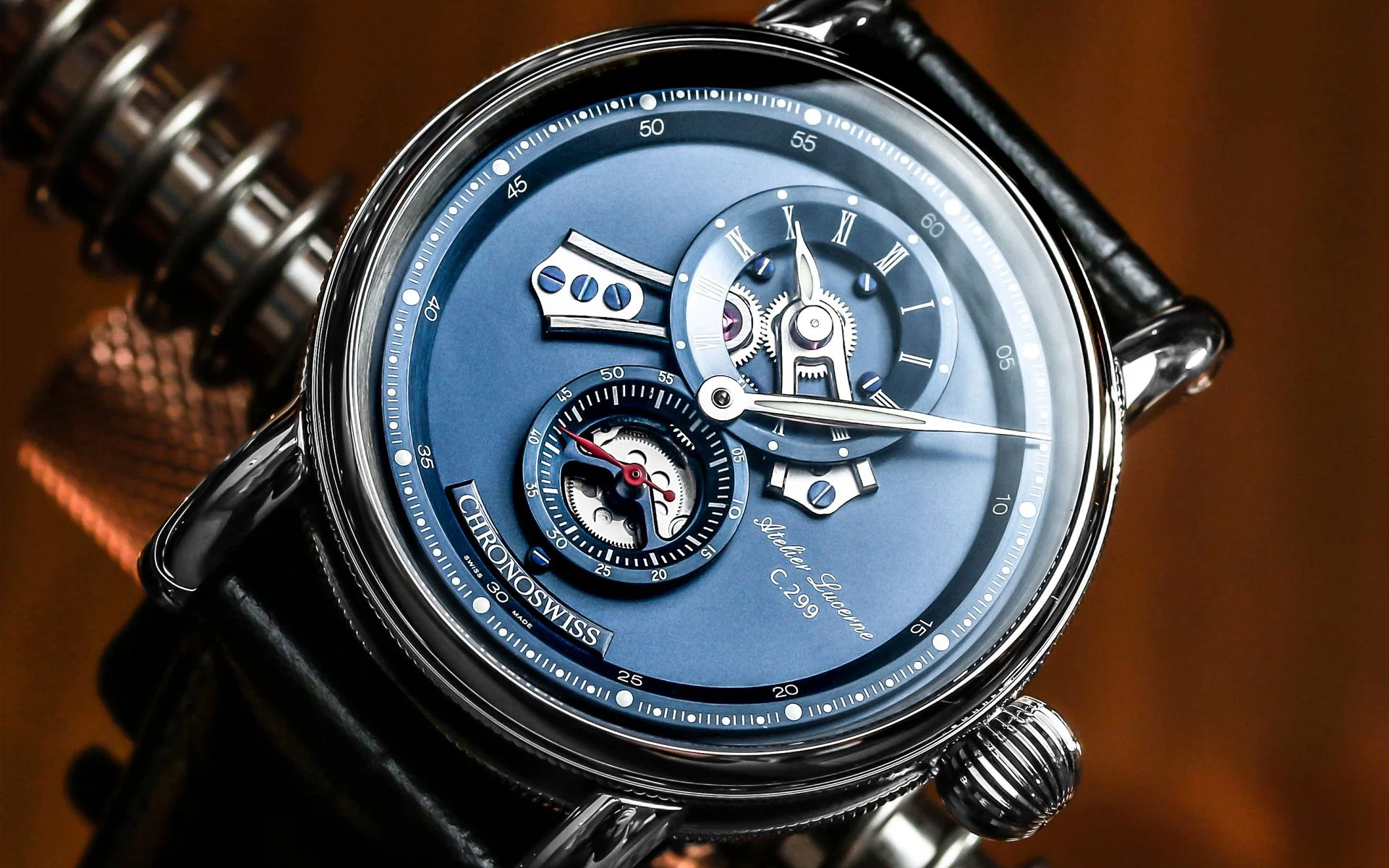 Chronoswiss Watch Flying Regulator Open Gear - Image 3