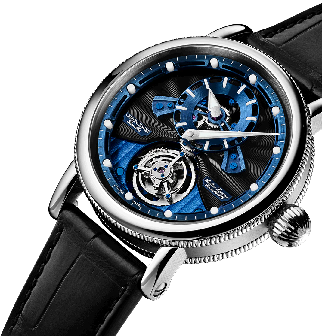 Chronoswiss Watch Open Gear Flying Tourbillon Meteorite Limited Edition - Image 3