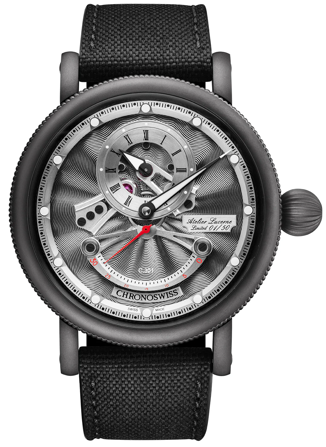 Chronoswiss Watch Open Gear ReSec Mr Grey Limited Edition