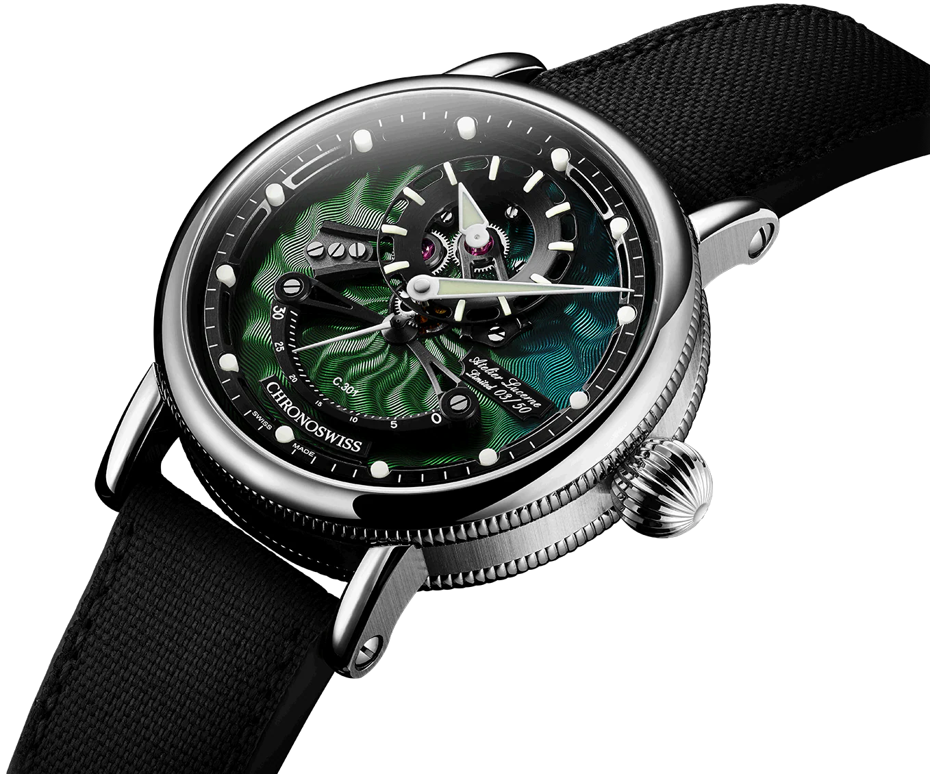 Chronoswiss Watch Open Gear ReSec Jungle Limited Edition - Image 3