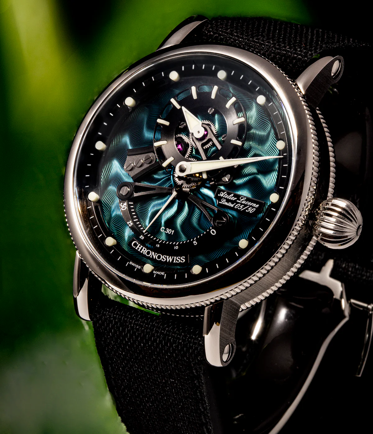 Chronoswiss Watch Open Gear ReSec Jungle Limited Edition - Image 4