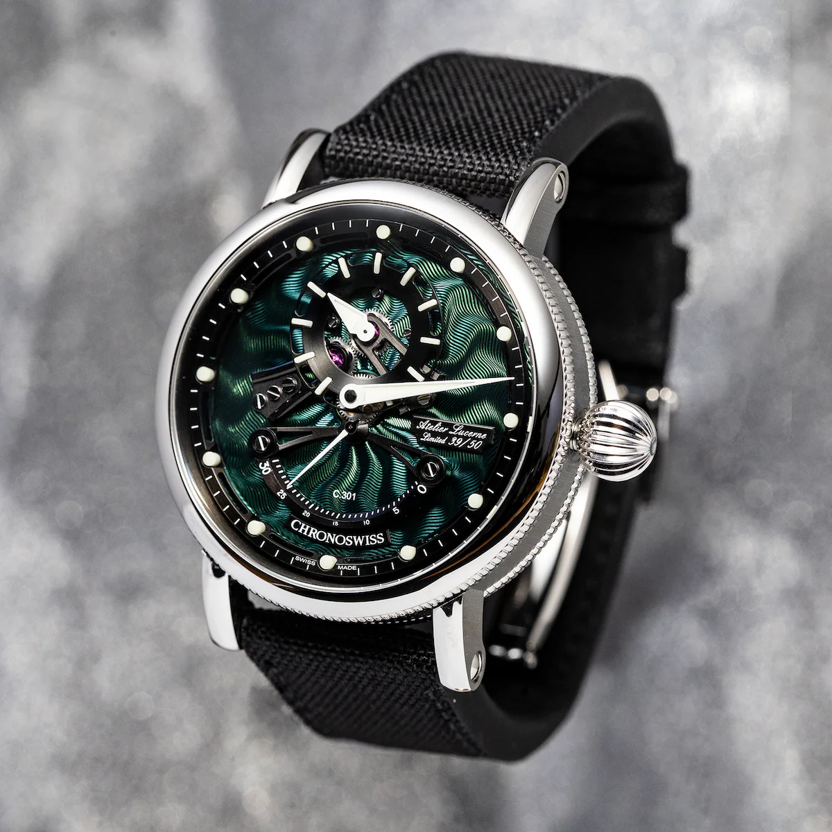 Chronoswiss Watch Open Gear ReSec Jungle Limited Edition - Image 6