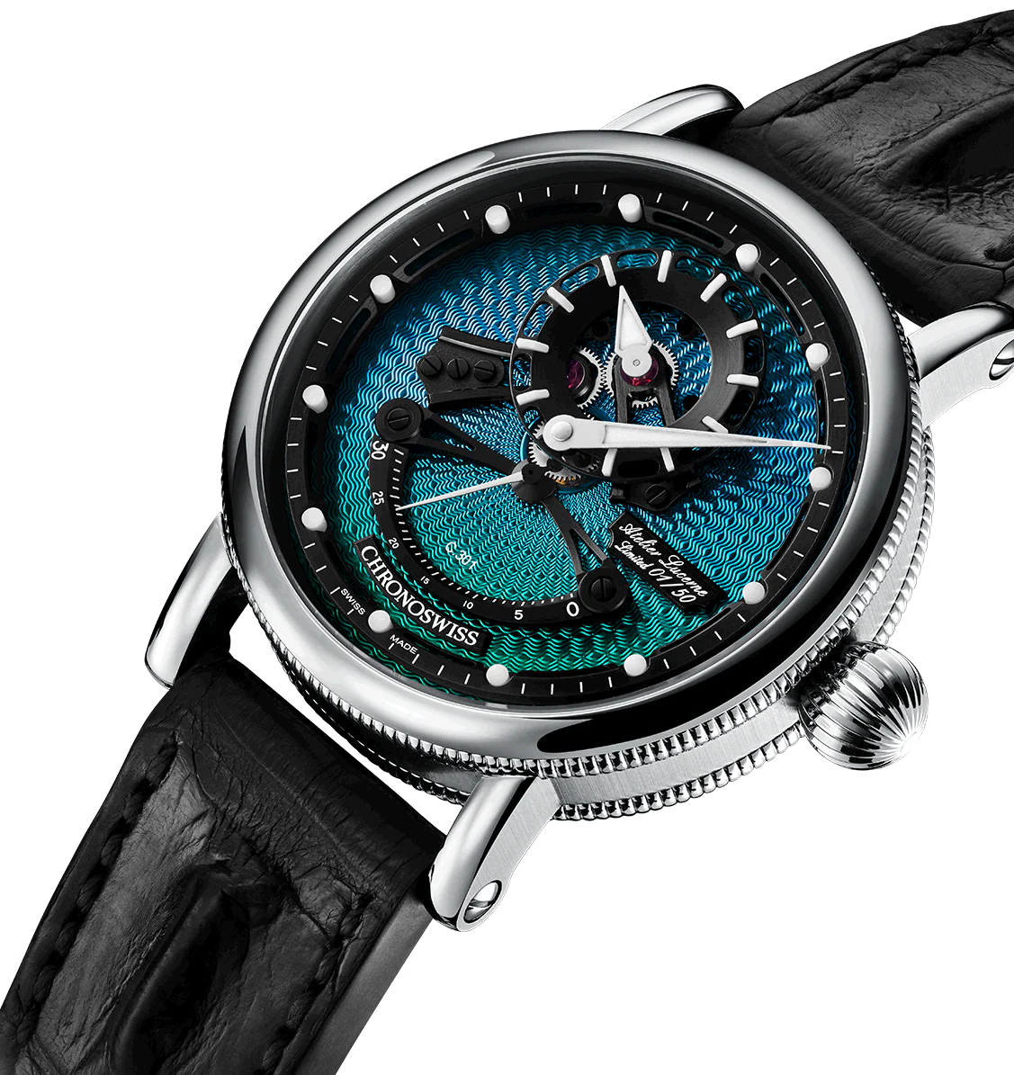 Chronoswiss Watch Open Gear ReSec Paraiba Limited Edition D - Image 3