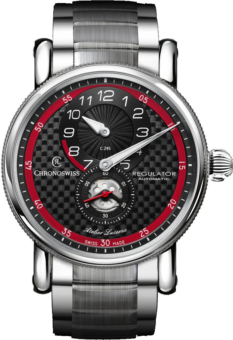 Chronoswiss Watch Regulator Classic Carbon Racer