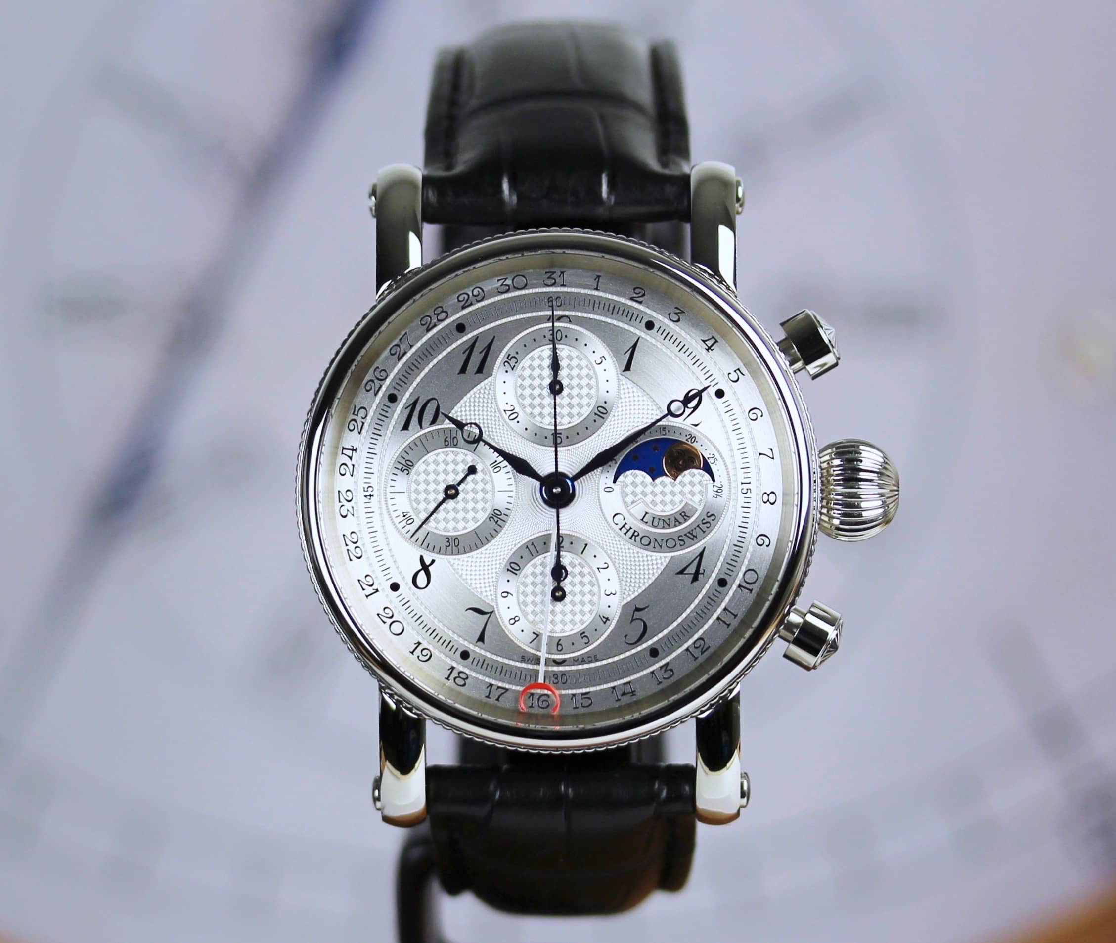 Chronoswiss Watch Sirius Chronograph Moon Phase - Image 4