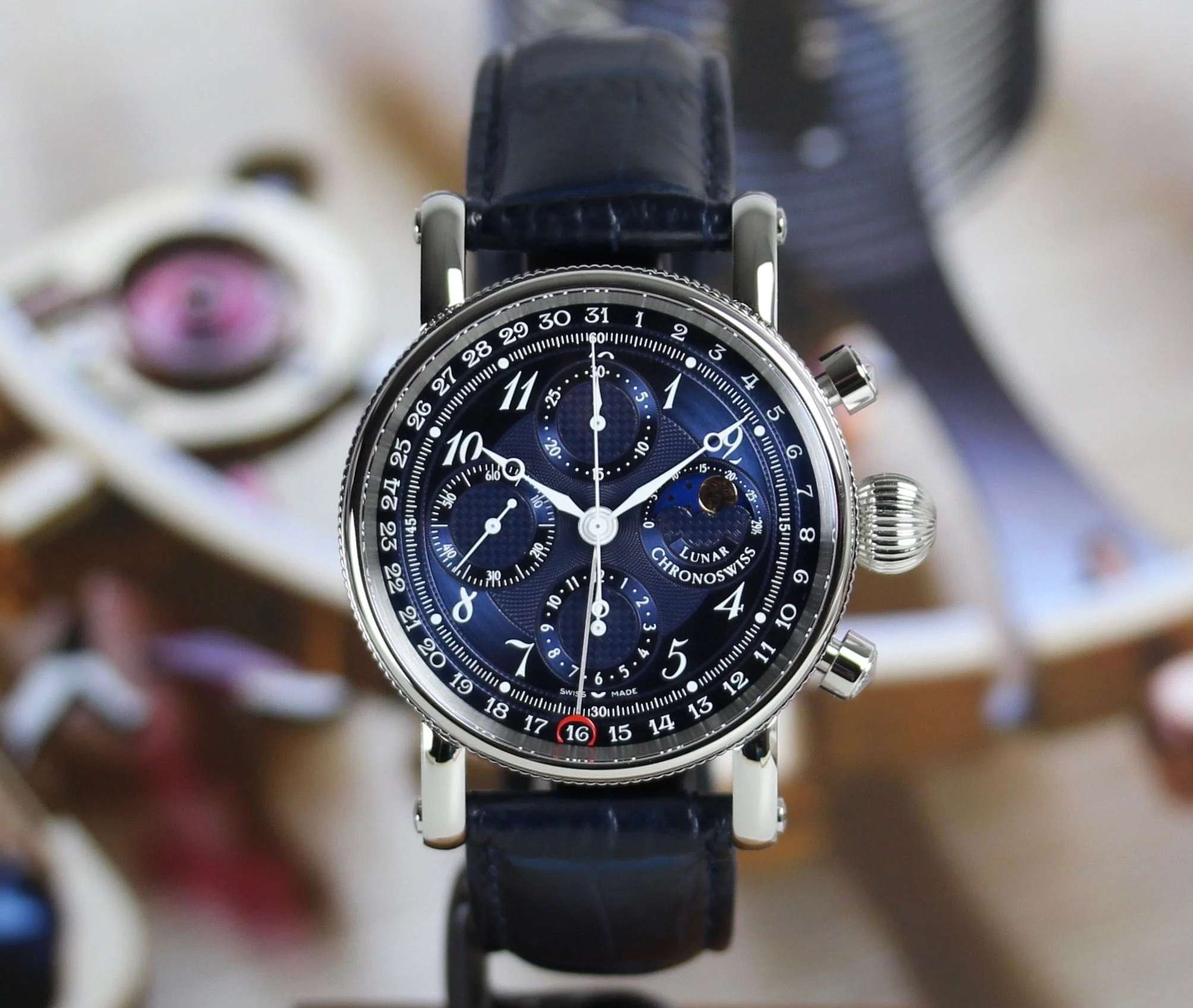 Chronoswiss Watch Sirius Chronograph Moon Phase - Image 3