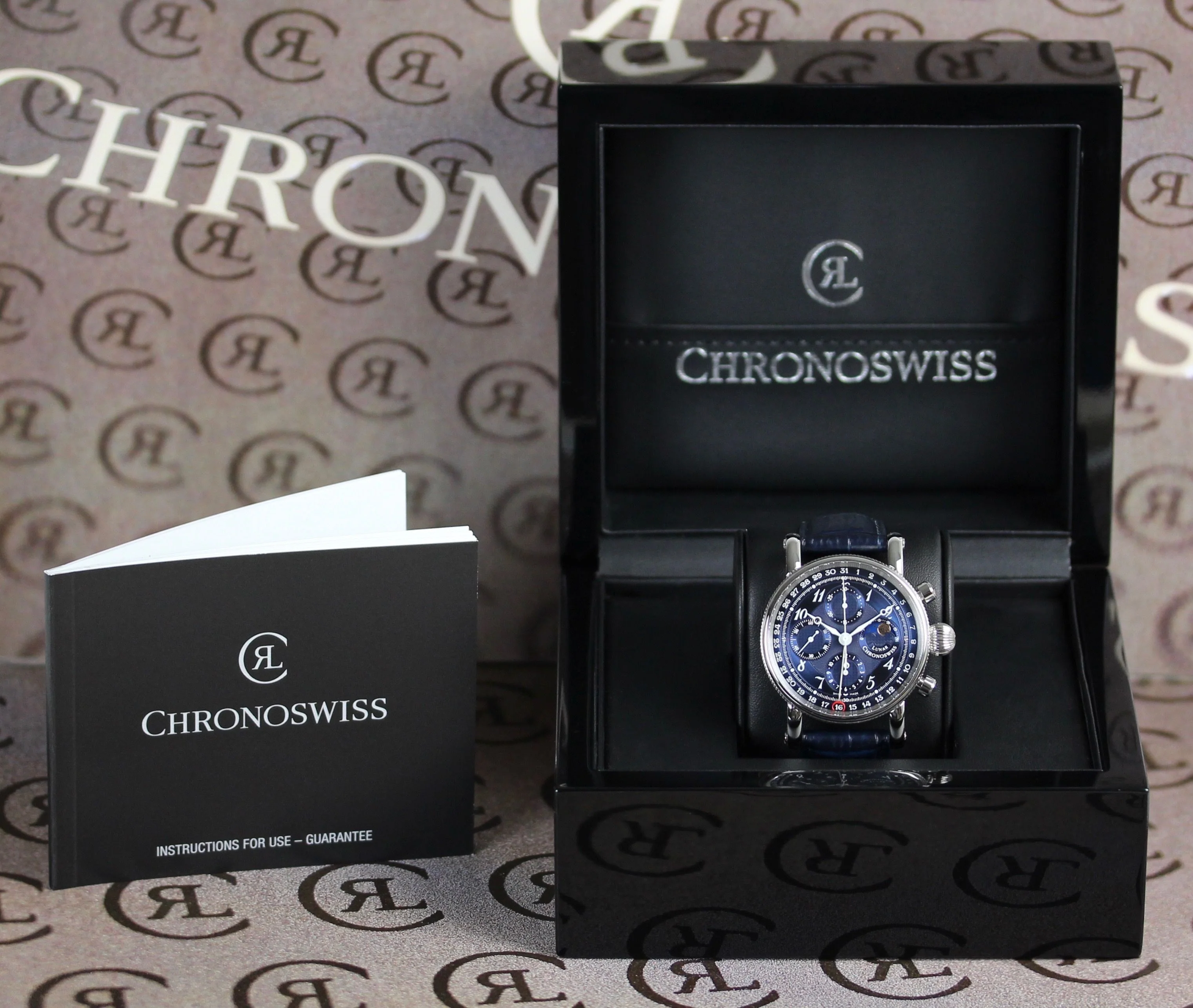 Chronoswiss Watch Sirius Chronograph Moon Phase - Image 6