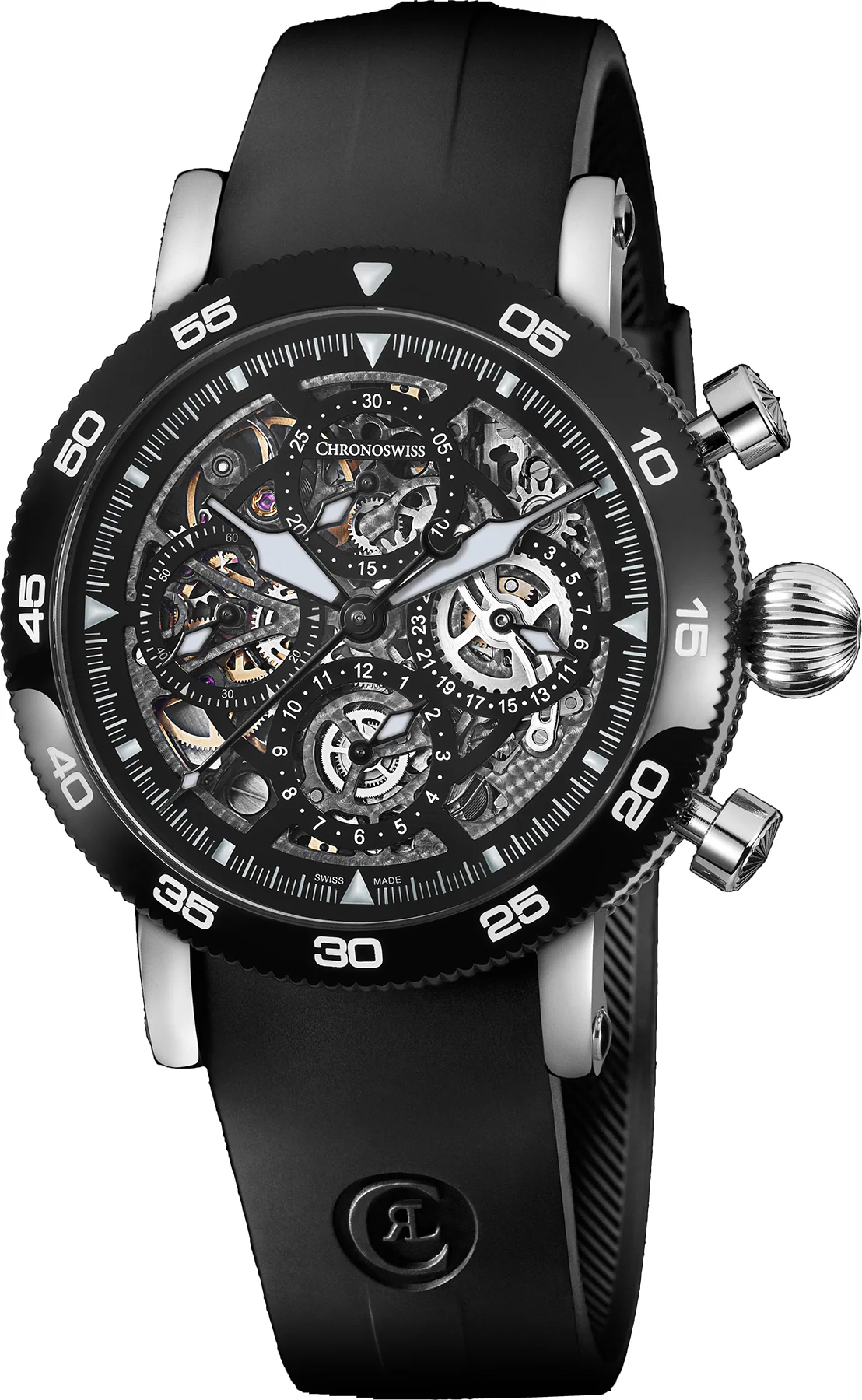 Chronoswiss Watch Timemaster Chronograph Skeleton