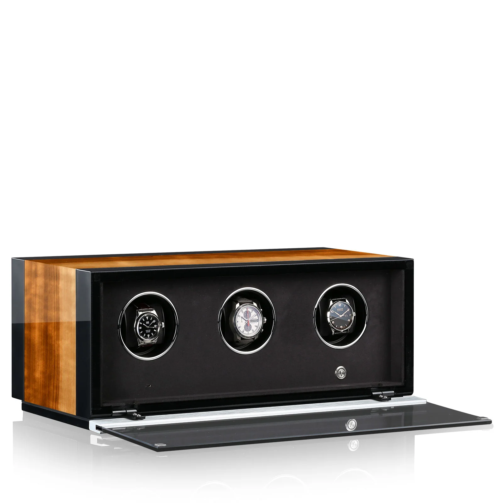 Chronovision Watch Winder Ambiance III Aurosso High Gloss Black High Gloss - Image 2