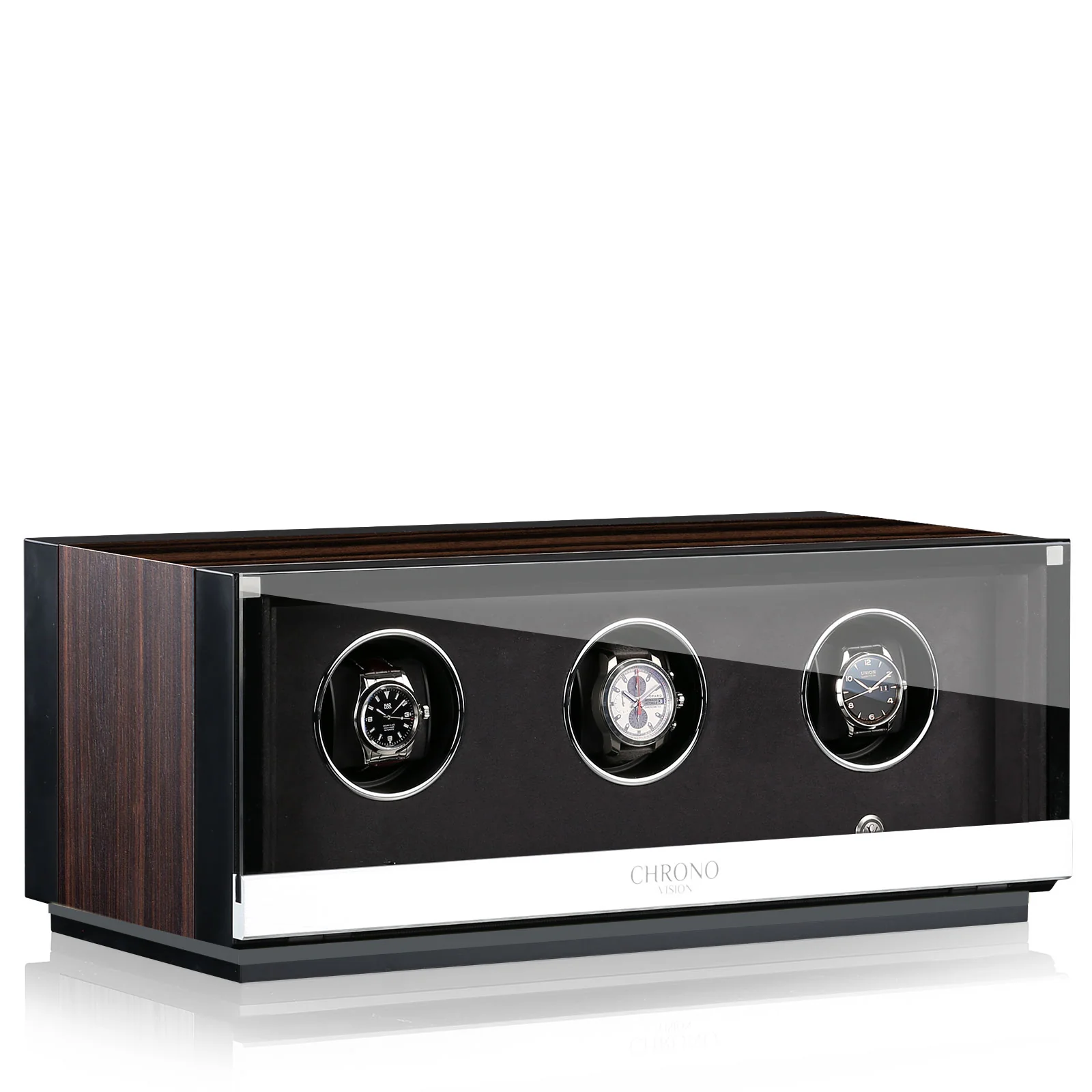 Chronovision Watch Winder Ambiance III Ebony Silk Black Silk