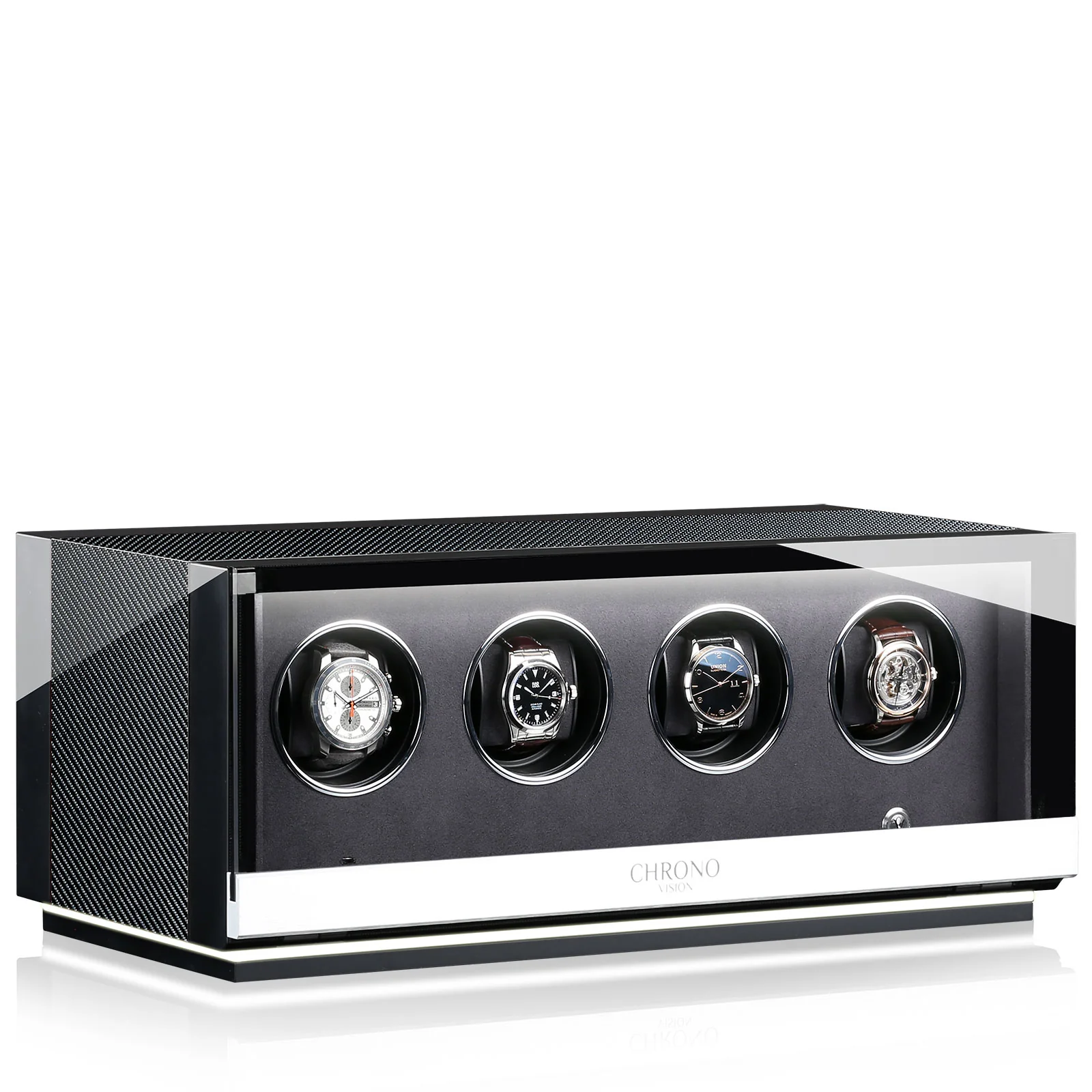 Chronovision Watch Winder Ambiance IV Carbon Black High Gloss - Image 3