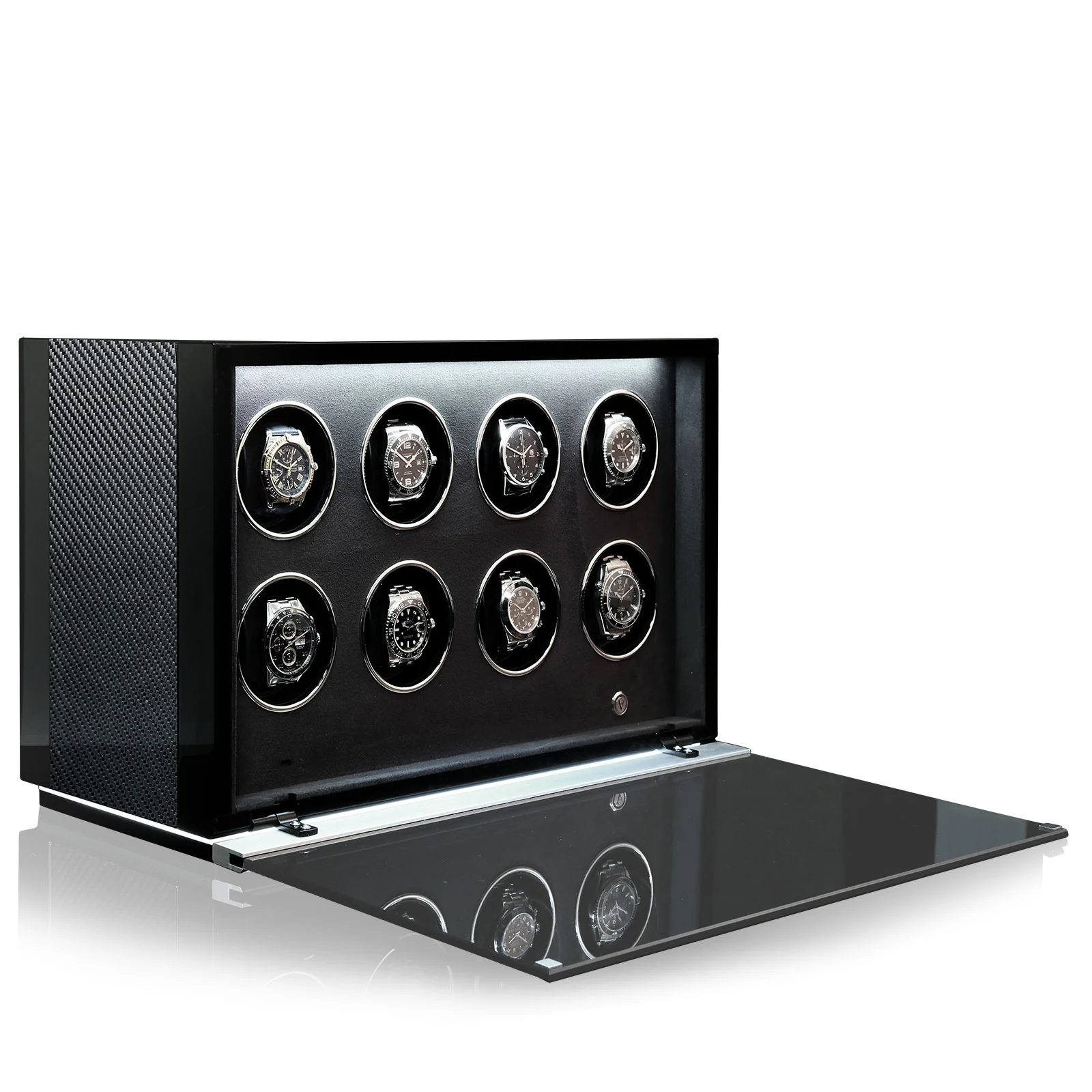 Chronovision Watch Winder Ambiance VIII Carbon Black High Gloss - Image 3
