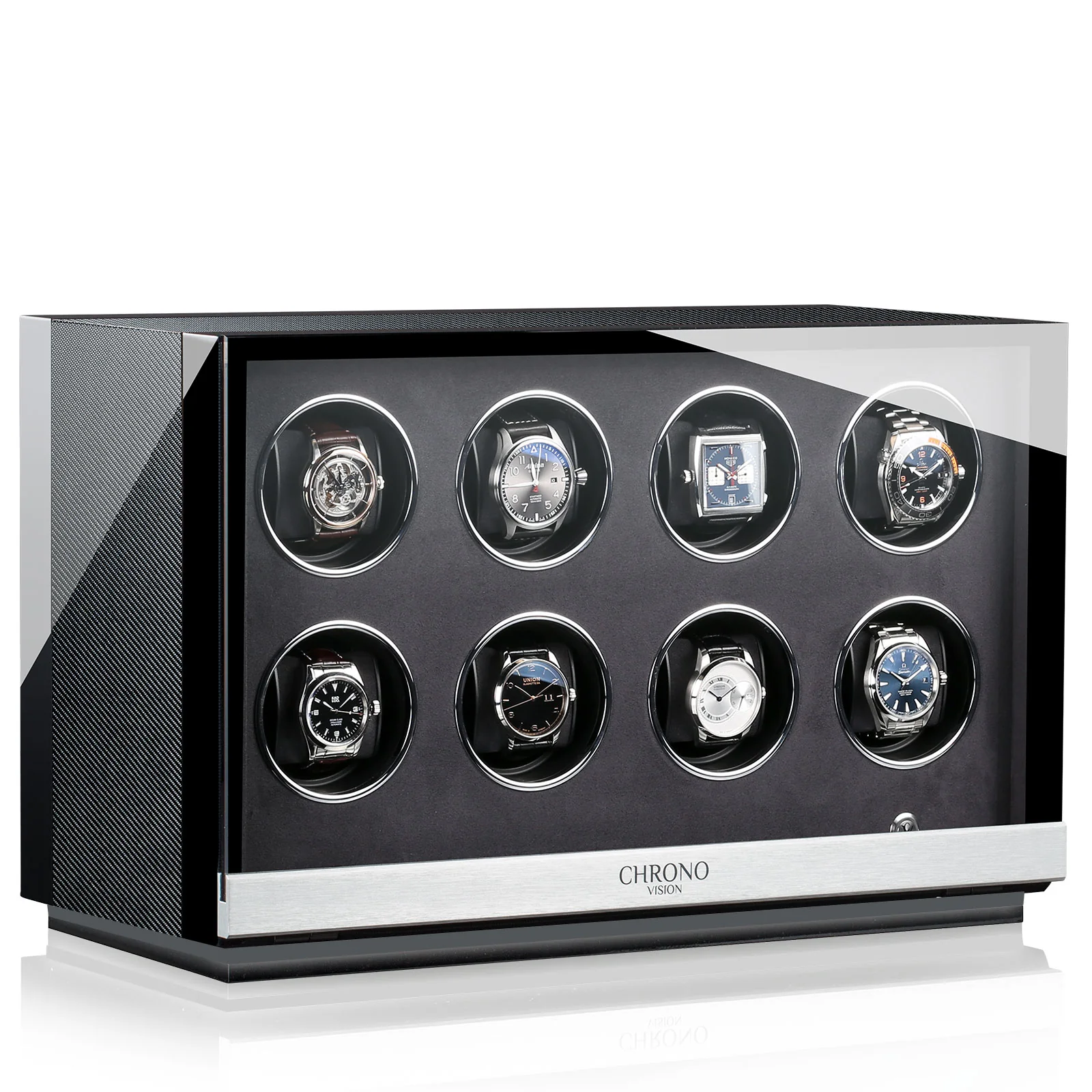 Chronovision Watch Winder Ambiance VIII Carbon Black High Gloss - Image 4