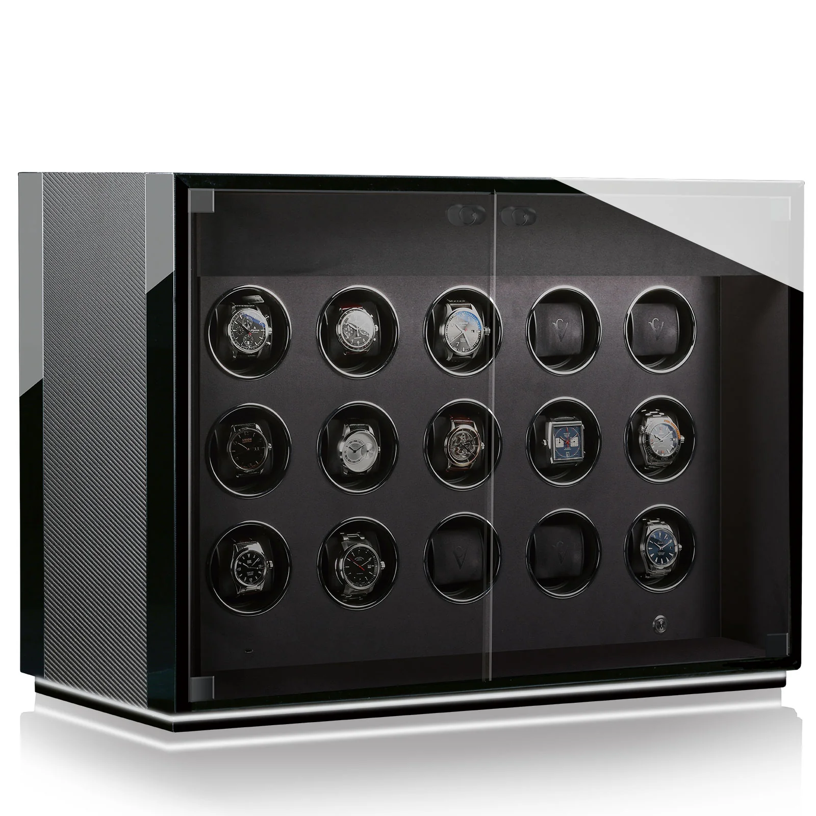 Chronovision Watch Winder Ambiance XV Carbon Black High Gloss - Image 2