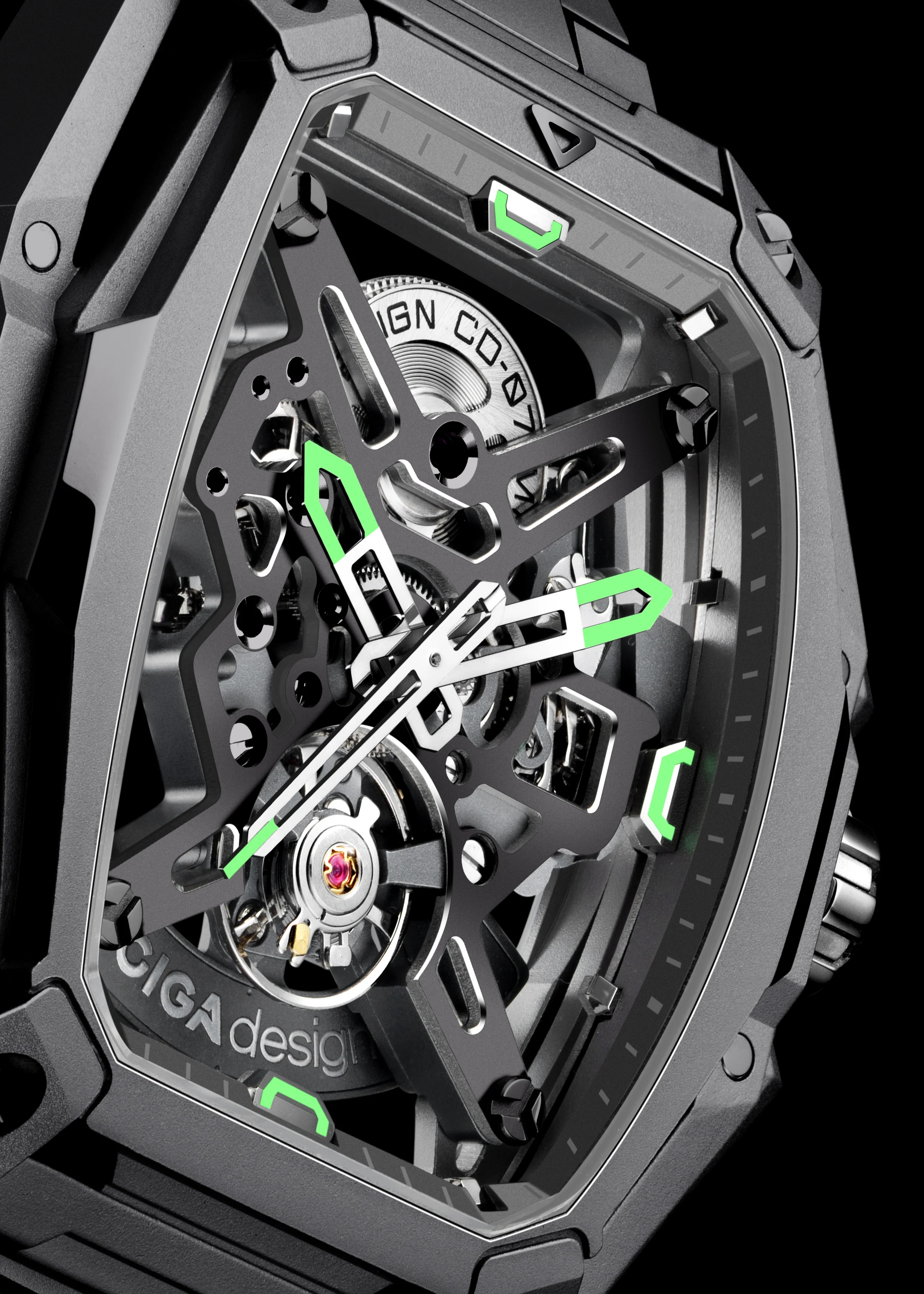 CIGA Z Hunter Carbon Grey Watch - Image 4