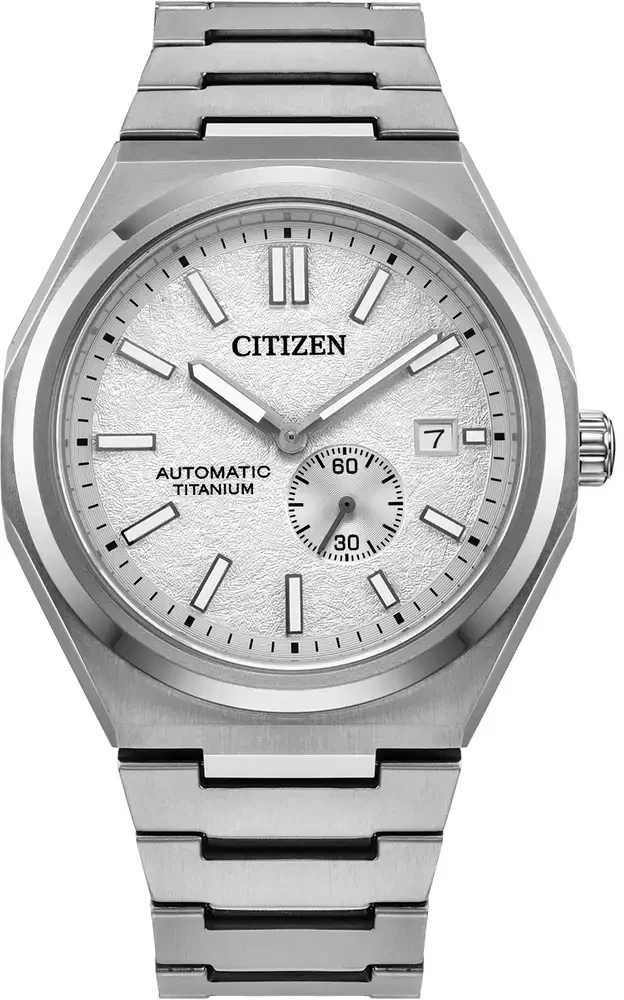 Citizen Super Titanium Zenshin Automatic Textured White Watch