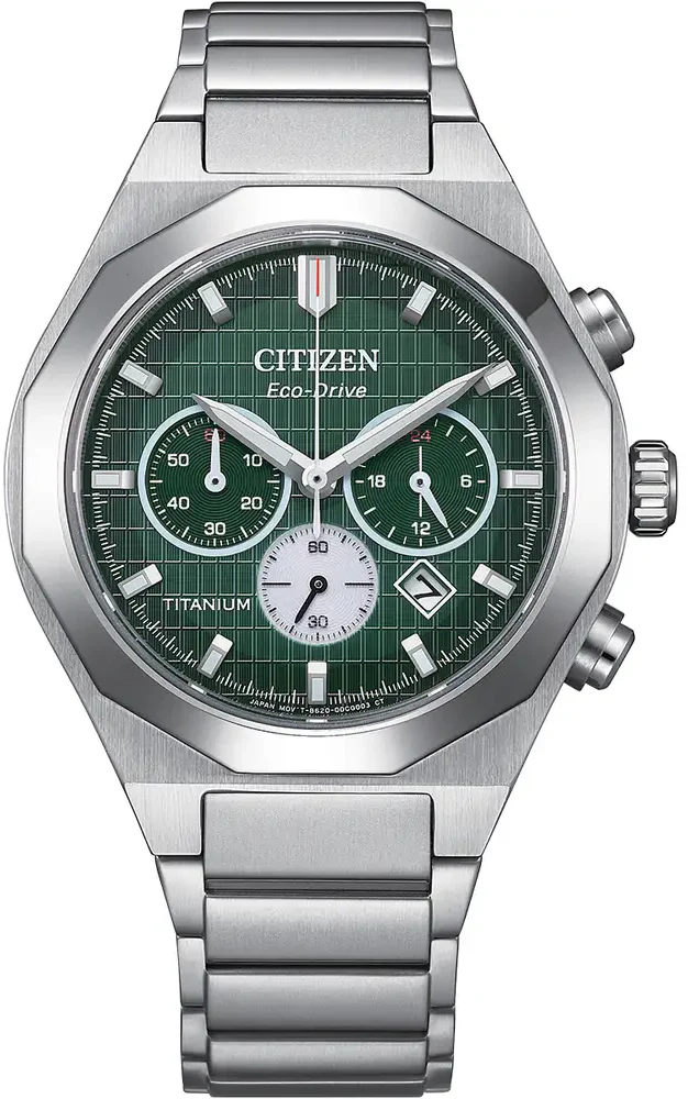Citizen Super Titanium Zenshin Senkei Green Watch