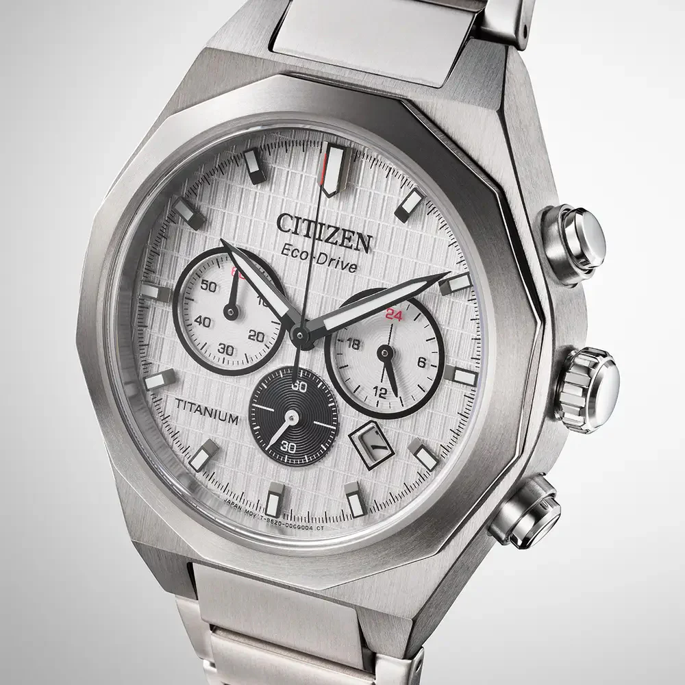 Citizen Super Titanium Zenshin Senkei White Watch - Image 4