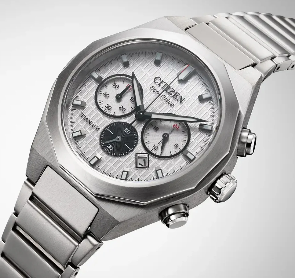 Citizen Super Titanium Zenshin Senkei White Watch - Image 5