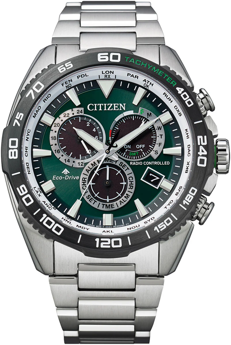 Citizen Promaster Perpetual Chrono A.T Eco Drive Mens Watch