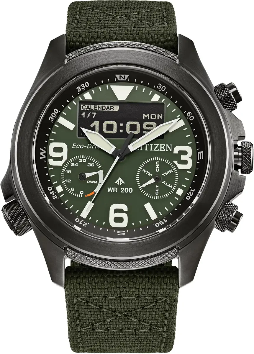 Citizen Promaster Eco Drive Combination Watch