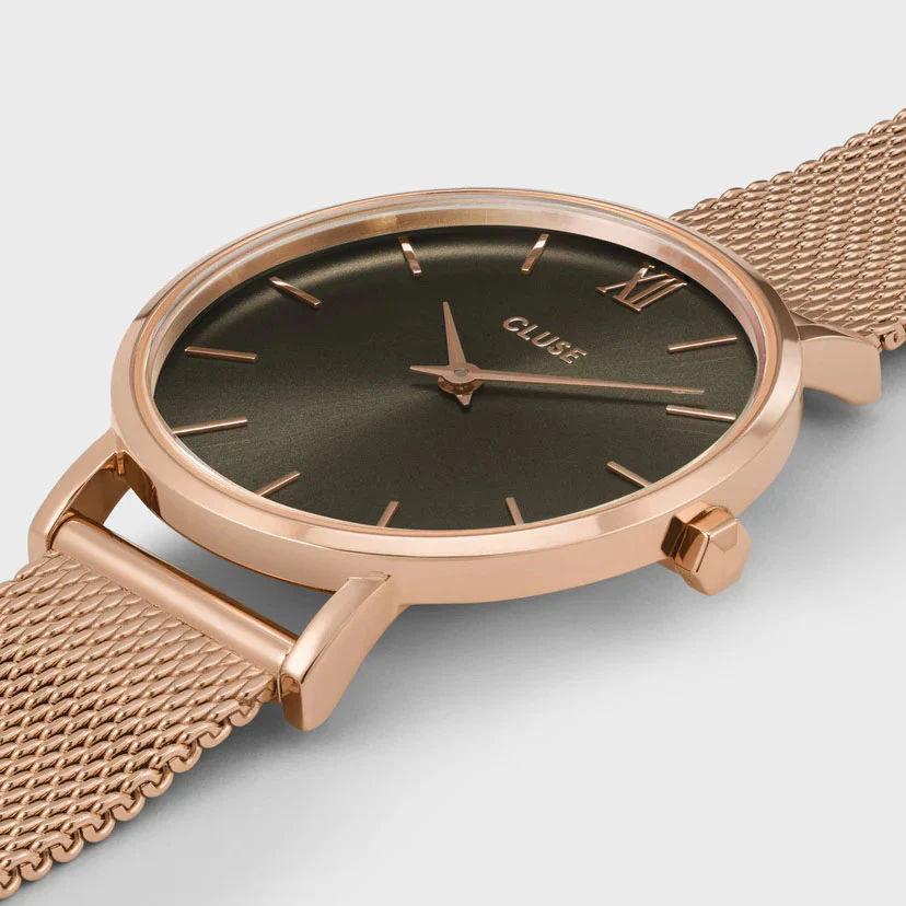 Cluse Minuit Mesh Grey Rose Gold - Image 2