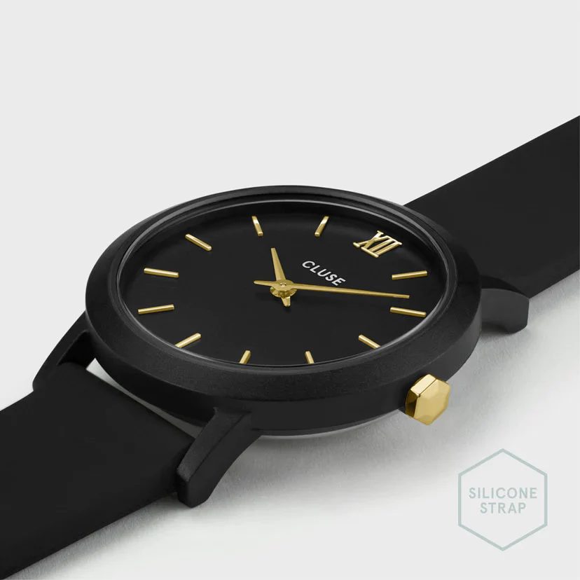 Cluse Minuit Nylon Black Gold - Image 2