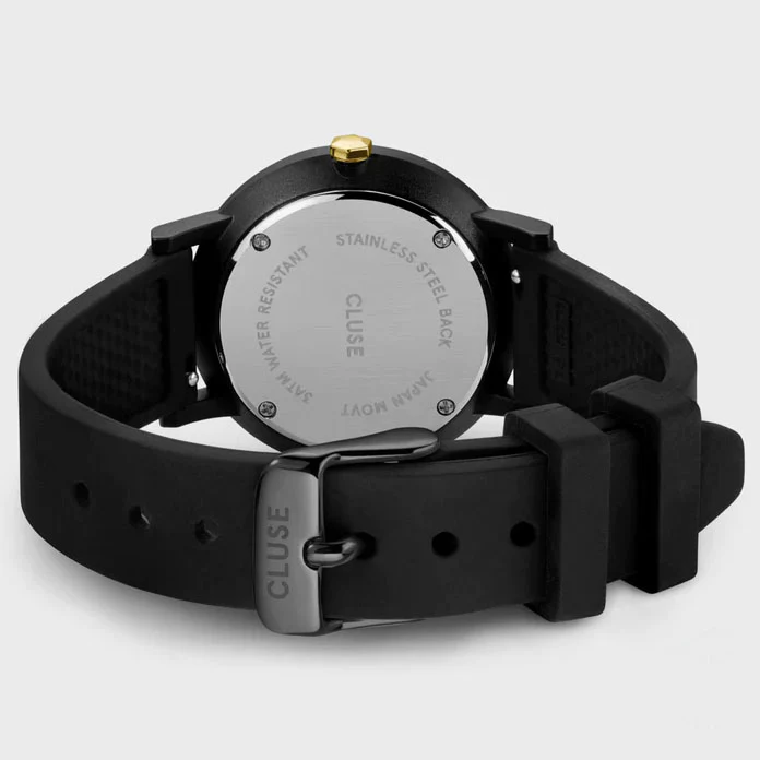 Cluse Minuit Nylon Black Gold - Image 3