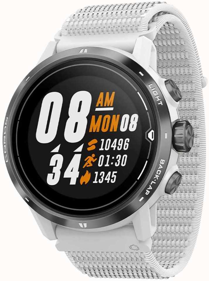 Coros Watch Apex Pro Premium Multisport GPS White - Image 2