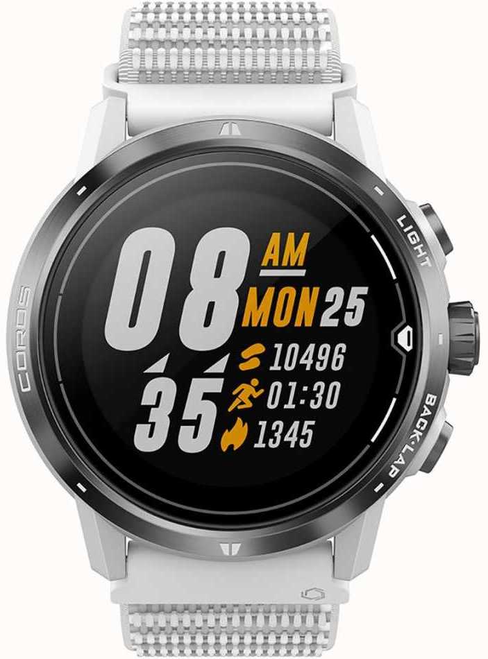 Coros Watch Apex Pro Premium Multisport GPS White - Image 6