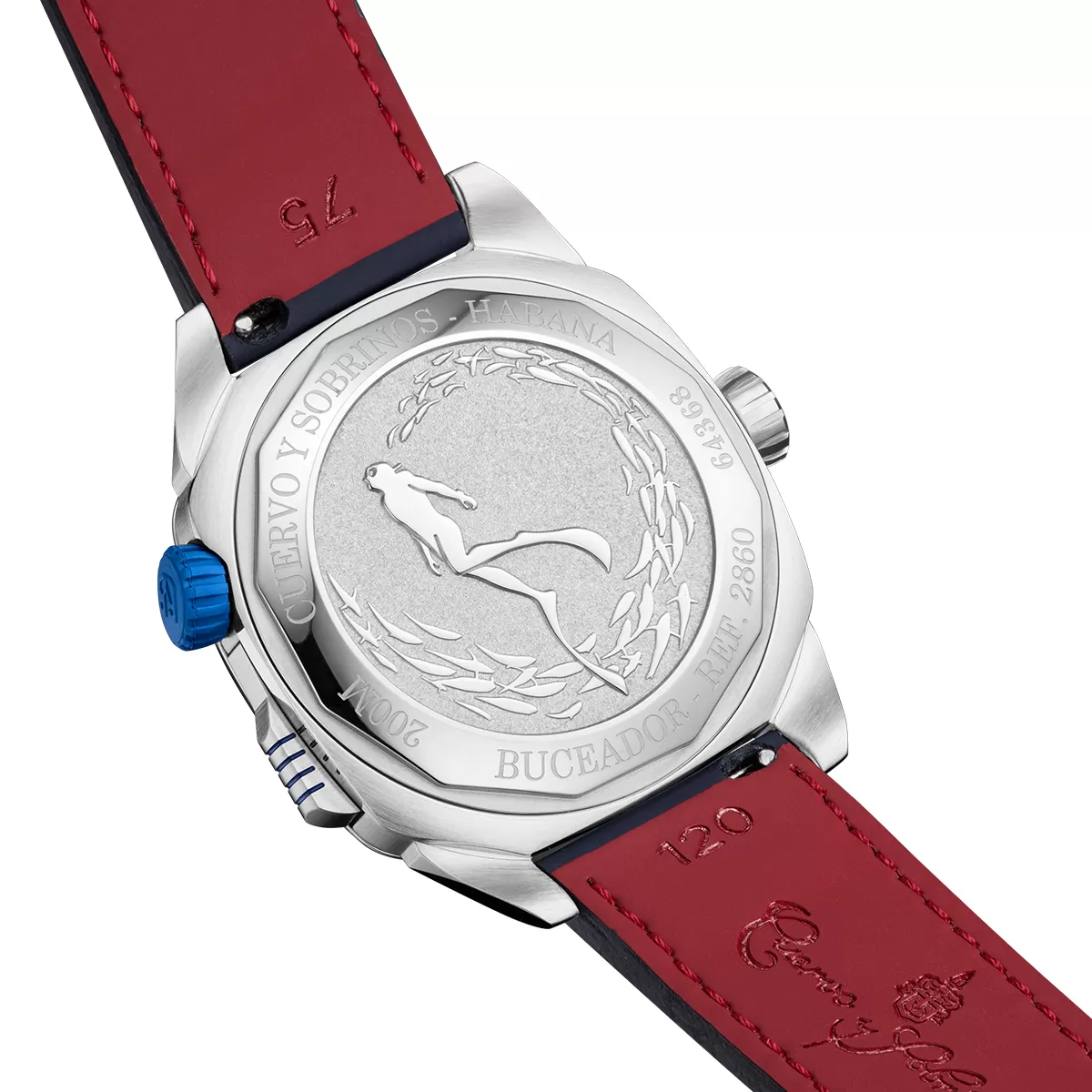 Cuervo y Sobrinos Buceador Caribe Watch - Image 4