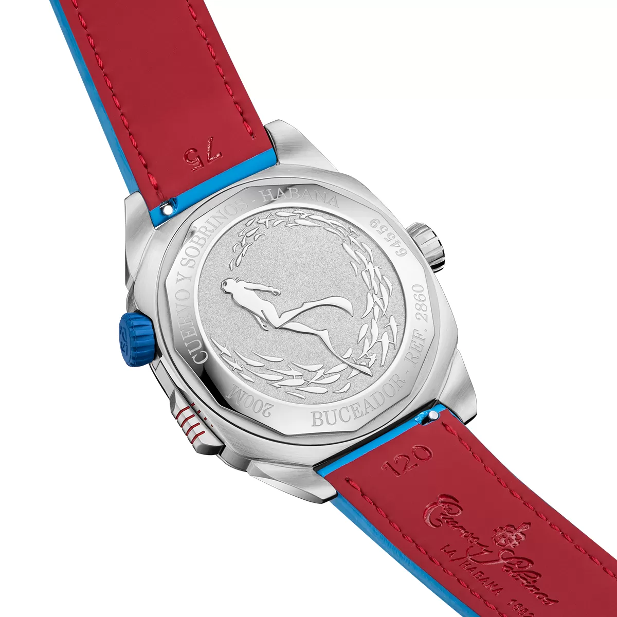 Cuervo y Sobrinos Buceador Caribe Watch - Image 3