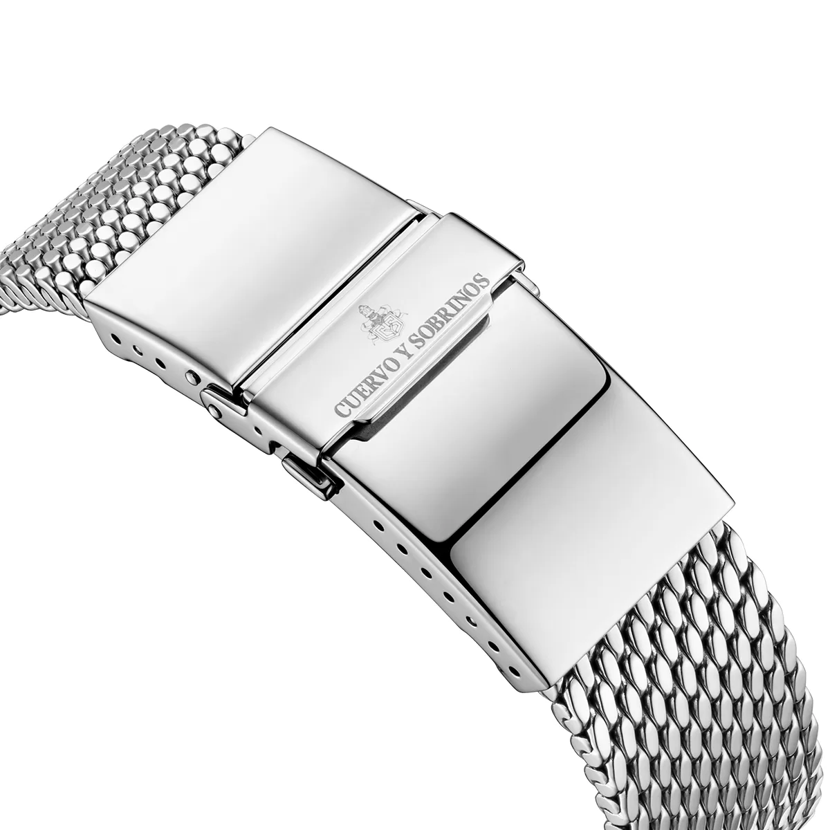 Cuervo y Sobrinos Buceador Caribe Bracelet Watch - Image 5