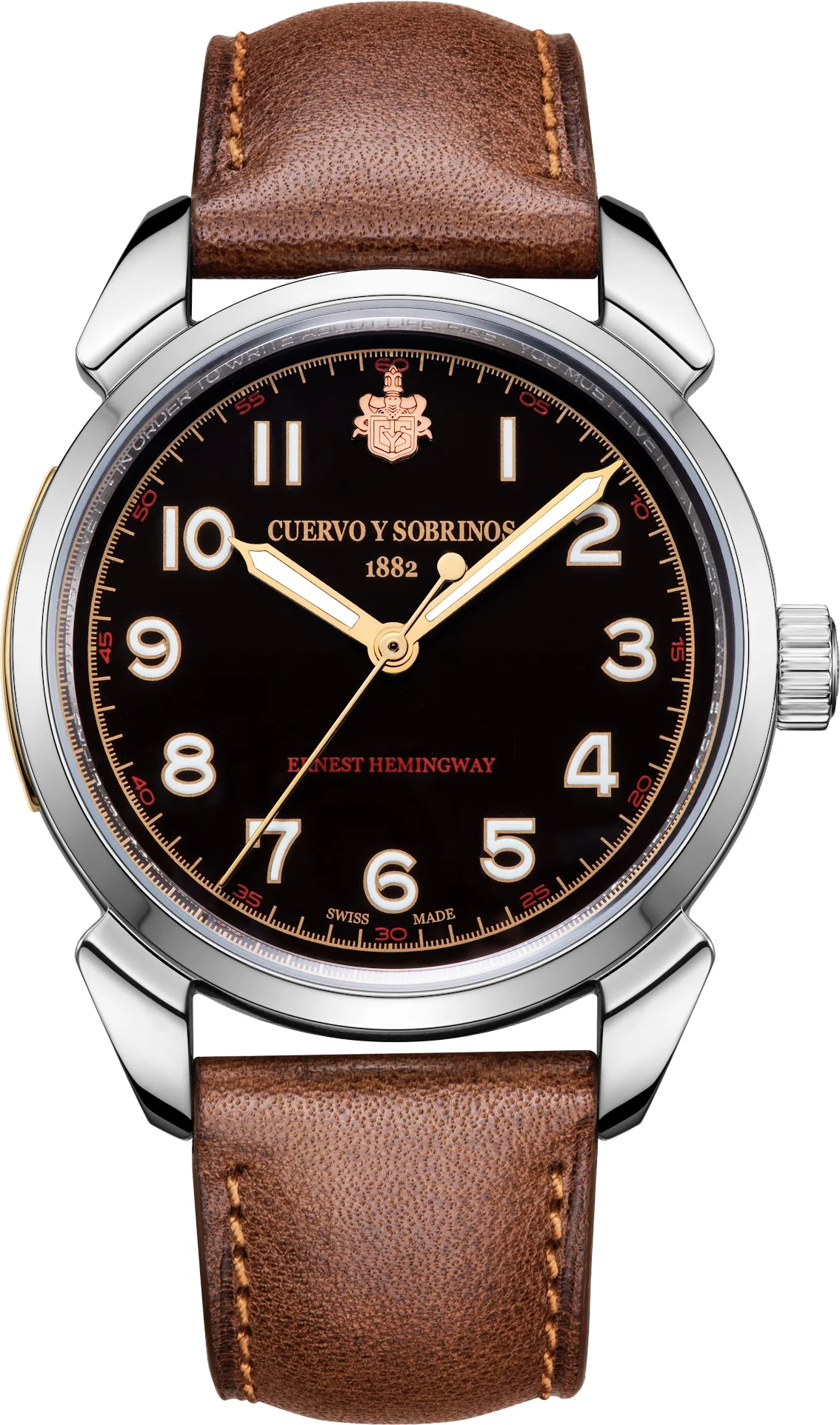 Cuervo y Sobrinos Watch Historiador Hemingway Limited Edition D