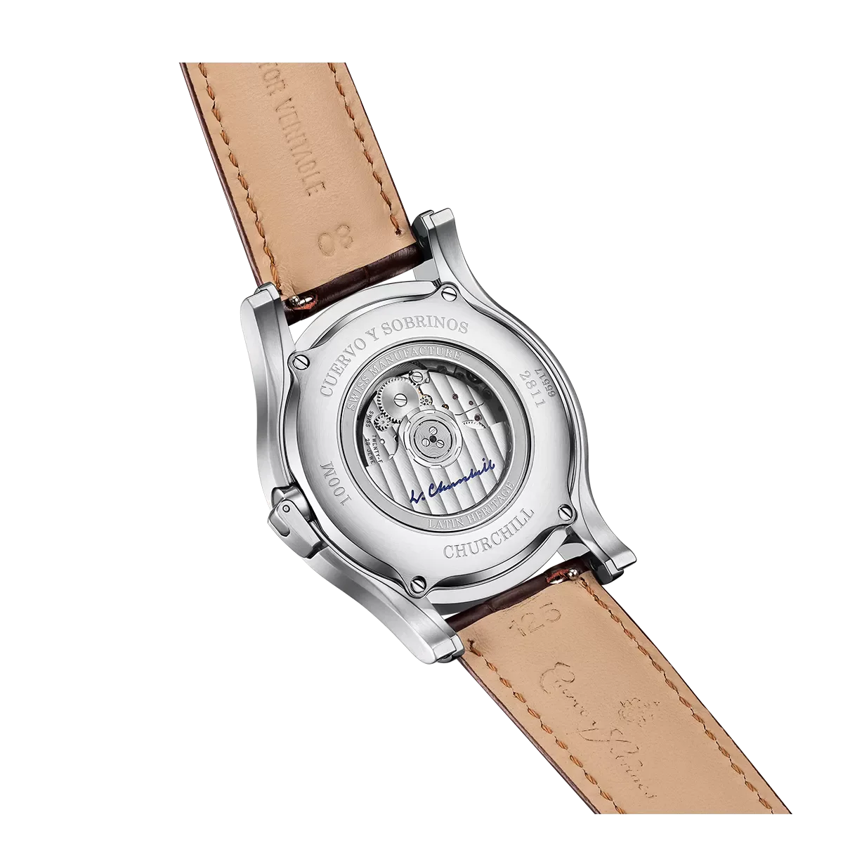 Cuervo y Sobrinos Churchill 1895 GMT Watch - Image 2