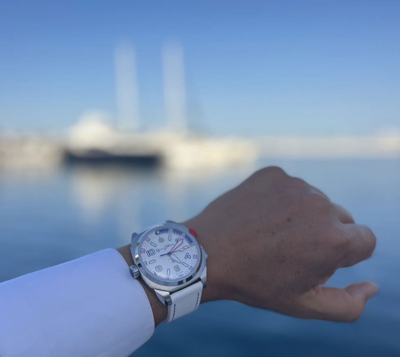 Cuervo y Sobrinos Buceador Caribe Pipin Watch - Image 3